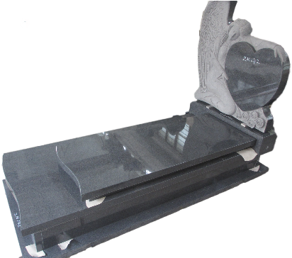 Beautiful Tombstone - Headstone (484x363), Png Download