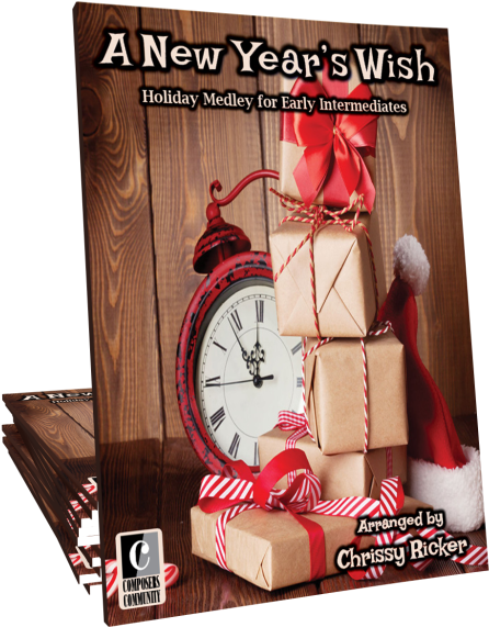 A New Year's Wish - Holiday (585x585), Png Download