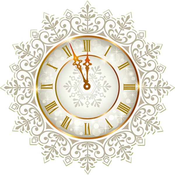New Year Clock Png - Ornament Png Transparent Islamic (600x600), Png Download