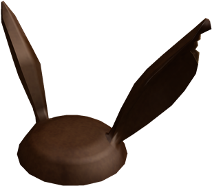 Chocolate Bunny Ears - Chocolate Bunny Ears Roblox (420x420), Png Download