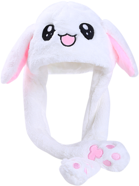 Download Moving Rabbit Ears Hat Png Image With No Background Pngkey Com