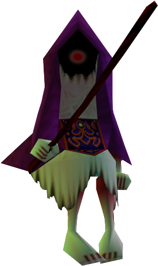 Mystery-man - Zelda Cazador De Almas (317x527), Png Download