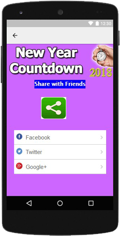 Countdown To New Year 2018 - Smartphone (320x480), Png Download