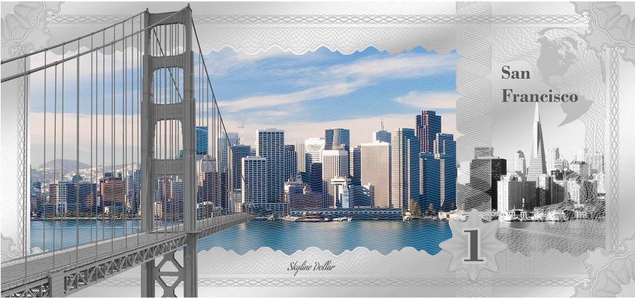 San Francisco - Cook Islands (910x910), Png Download