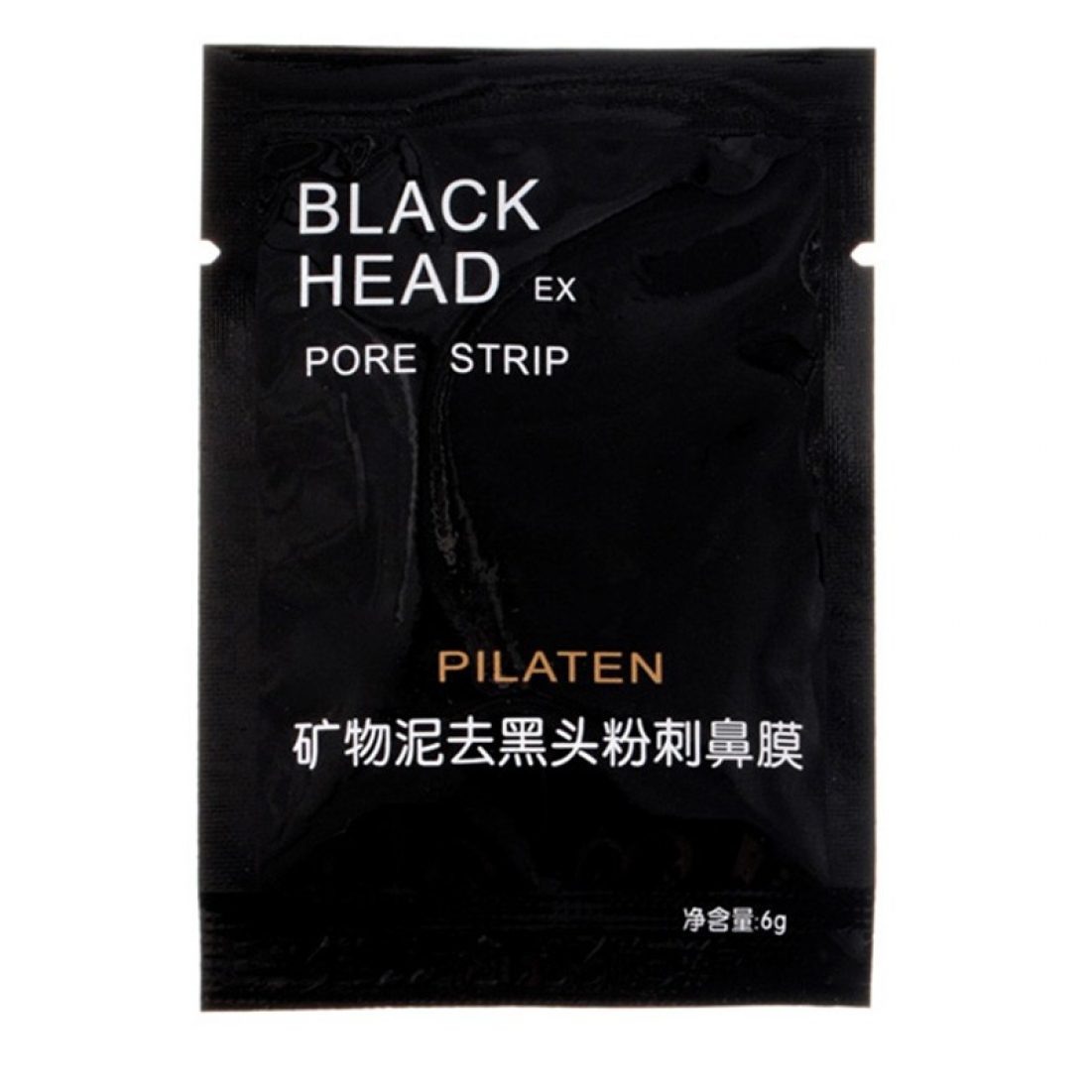 Pilaten Blackhead Mask Sample - Pilaten Black Head Pore Strip 6g (1100x1687), Png Download