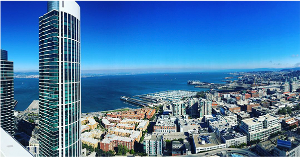 Kaspik San Francisco From The Roof Of Jasper - Cityscape (600x600), Png Download