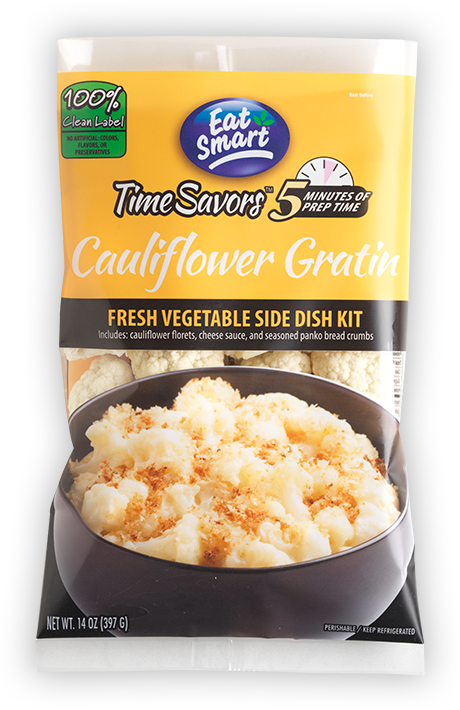 Cauliflower Gratin - Eat Smart Cauliflower Fried Rice (460x710), Png Download