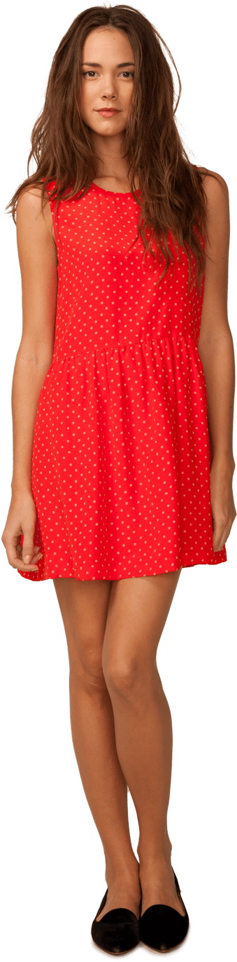 Joie Red Dress - Dress (700x1400), Png Download