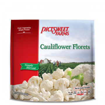 Cauliflower Florets - Pictsweet Simple Harvest Brussels Sprouts - 12 Oz (360x360), Png Download