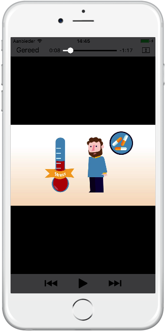 Iphone Frame Met Animatie Crisis - Action Camera (355x682), Png Download