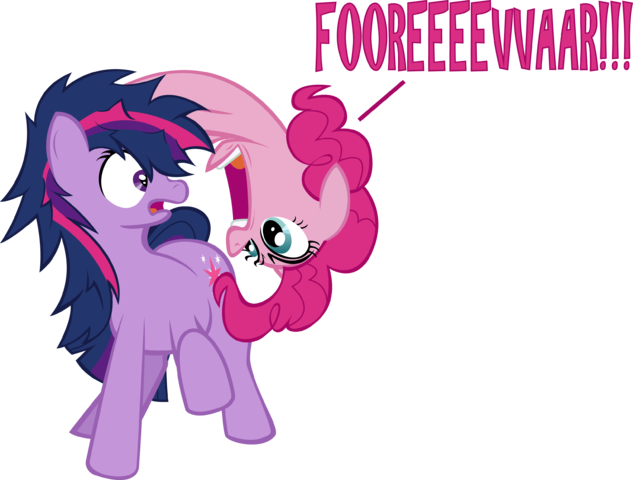 Artist-filiecs Bedmane Forever Pinkie Pie Pinkie Pie - Pinkie Pie Forever (633x480), Png Download