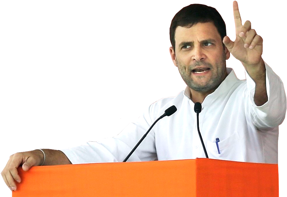 Contact Rahul Gandhi - Rahul Gandhi Png File (991x744), Png Download