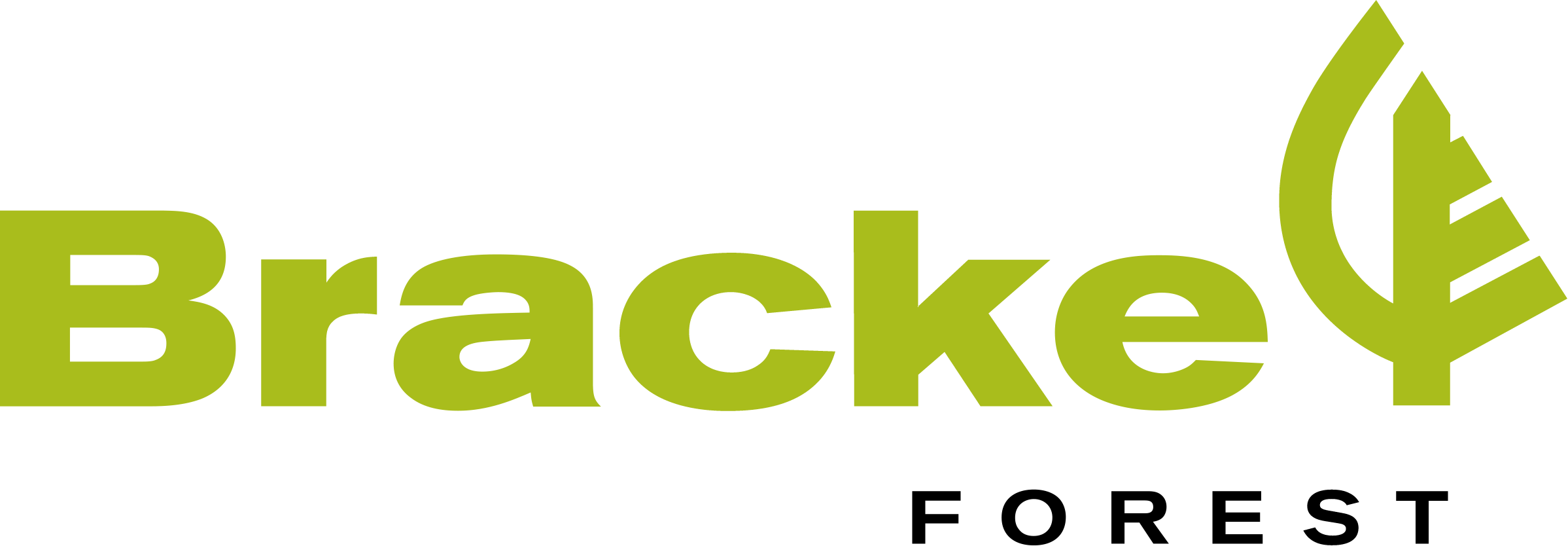 Bracke Forest Logo (2397x834), Png Download