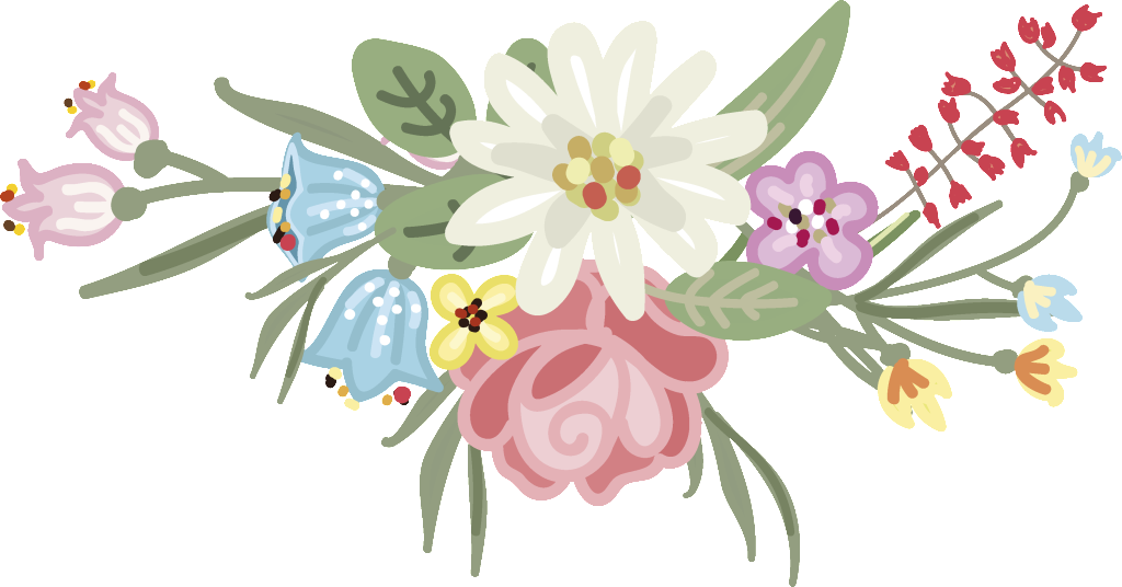El Ramo De Flores Boda Decoration Vectores - Ramo De Flores Vector Png (1024x536), Png Download