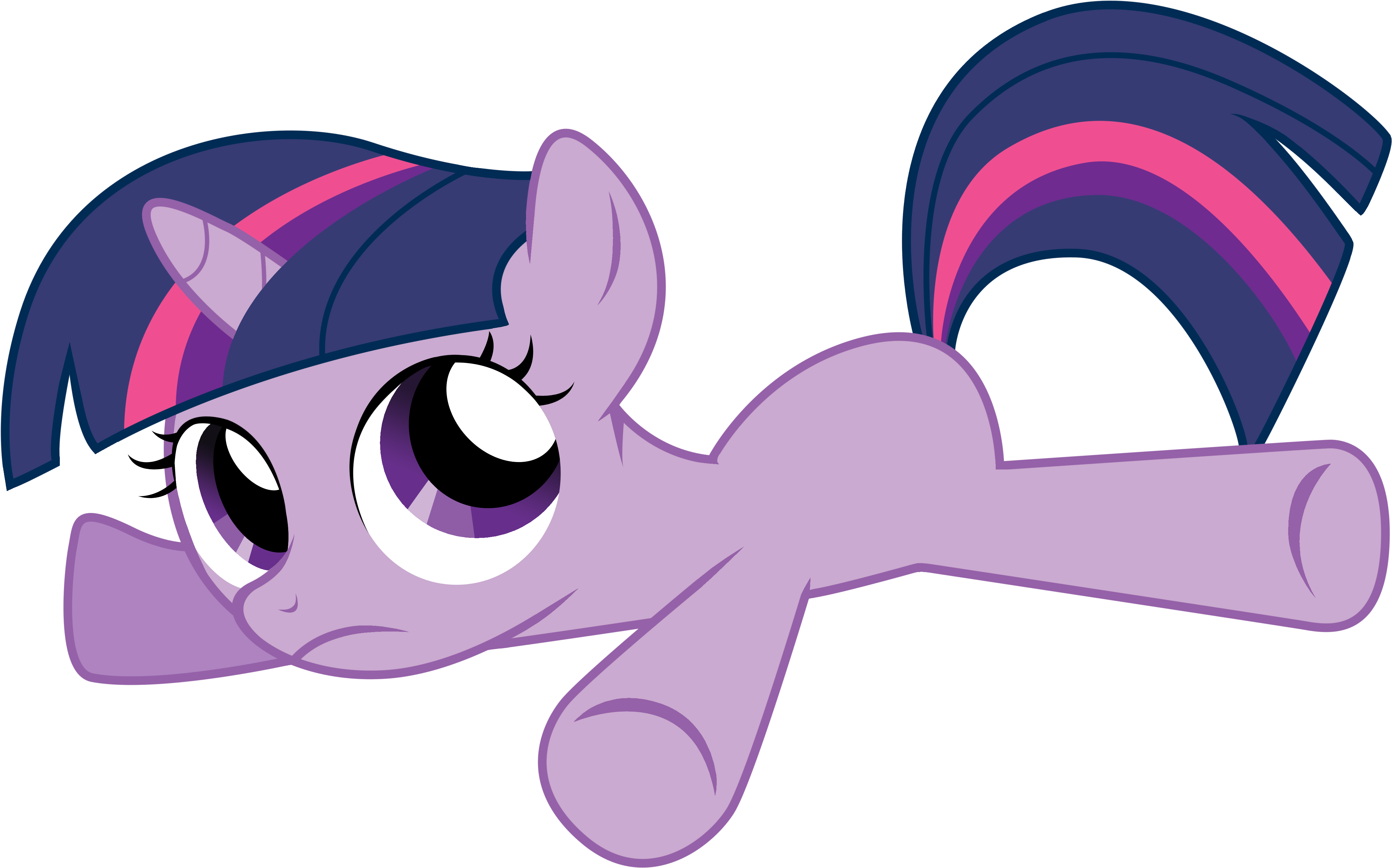Kooner-cz, Filly, Safe, Simple Background, Transparent - My Little Pony Twilight Sparkle Filly (5000x3124), Png Download