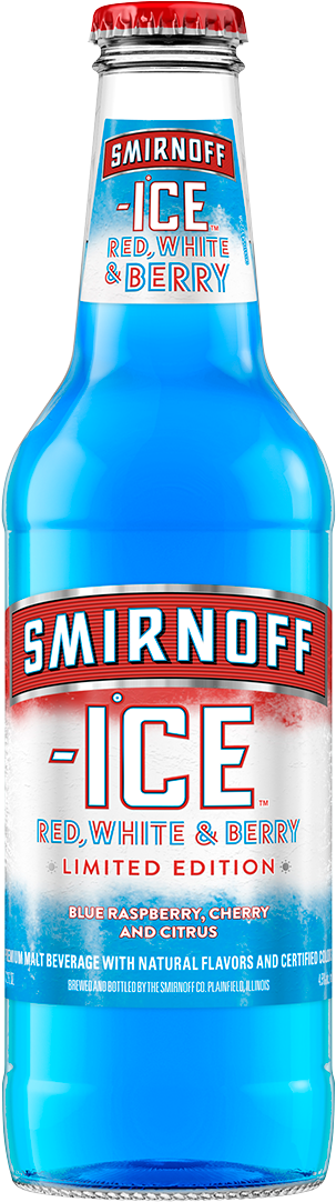 Smirnoff Ice Red White And Berry - Red White And Berry Smirnoff Ice (330x1110), Png Download