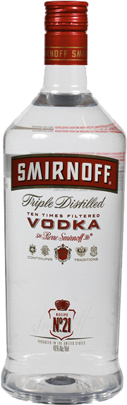Smirnoff - Smirnoff Vodka - 50 Ml Bottle (600x600), Png Download