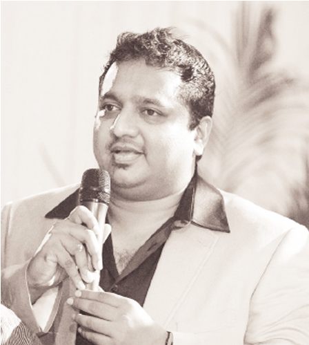 Vinod Gandhi - Monochrome (506x552), Png Download