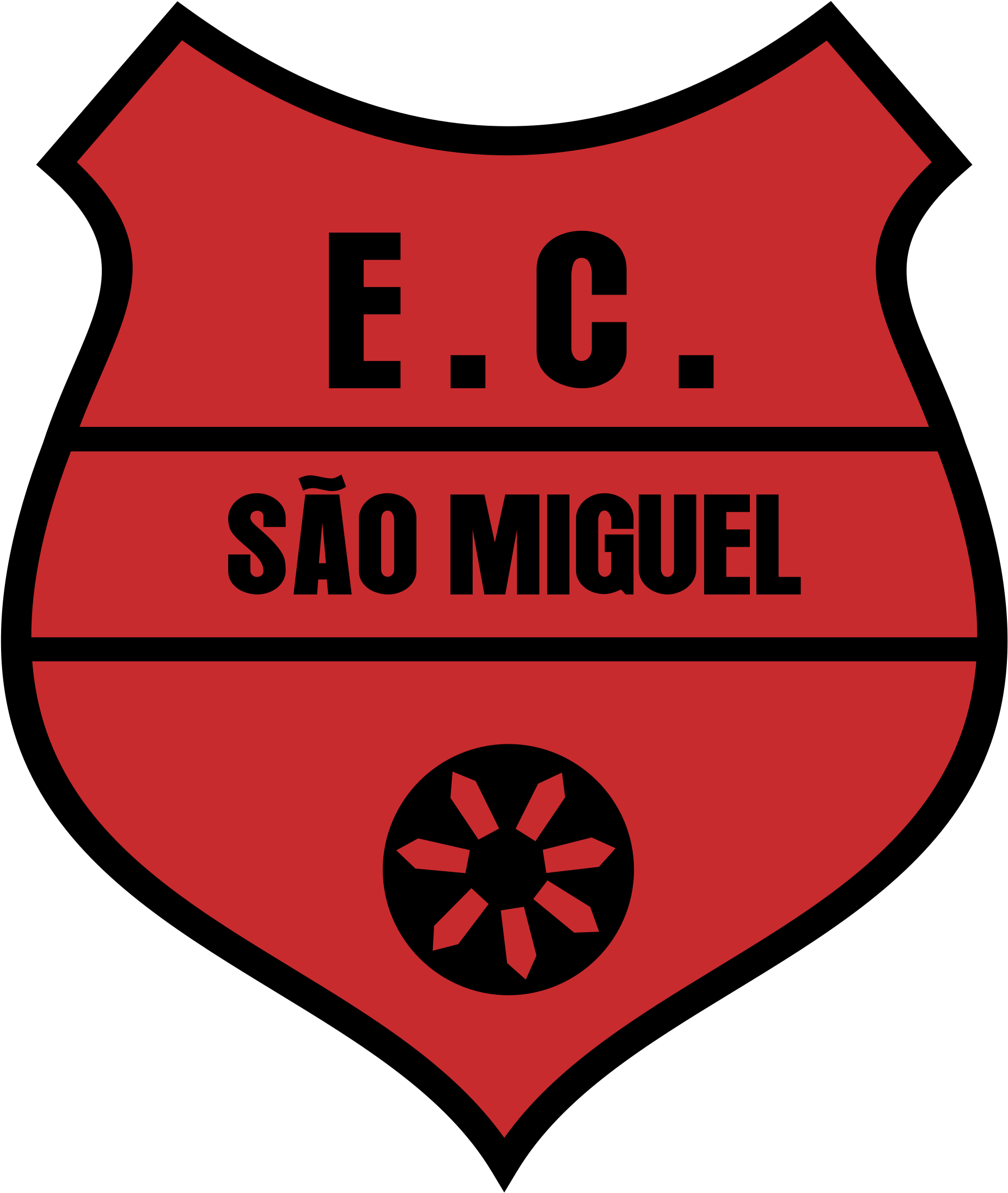 Esporte Clube Sao Miguel De Flores Da Cunha Rs Logo - São Miguel Esporte Clube (2400x2400), Png Download