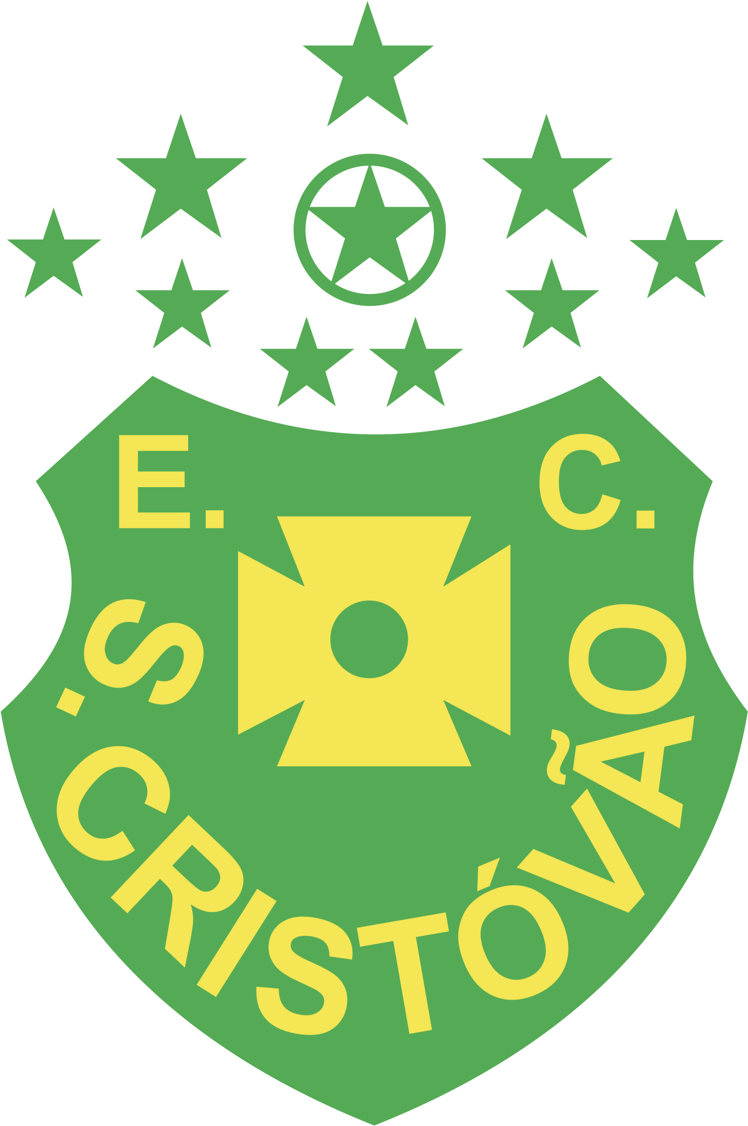 Esporte Clube Sao Cristovao De Flores Da Cunha Rs Logo - Emblem (2400x2400), Png Download