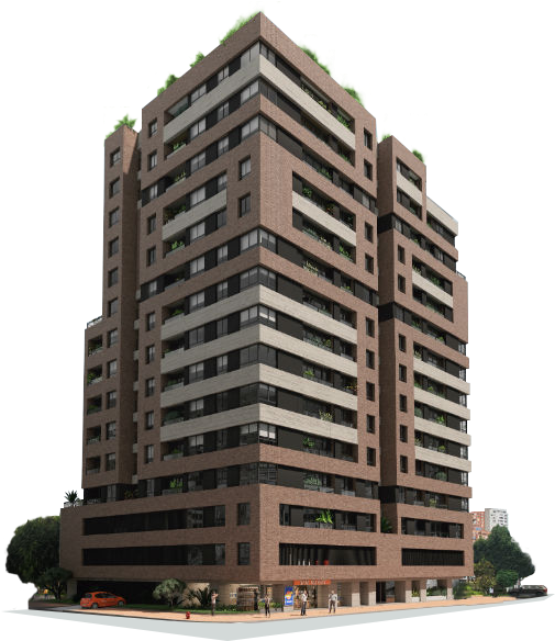 Edificio Central Bogotá Gran America - Real Estate (510x640), Png Download
