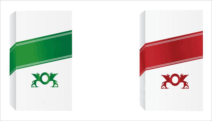 Cigarette Boxes - Blank Cigarette Boxes (702x402), Png Download
