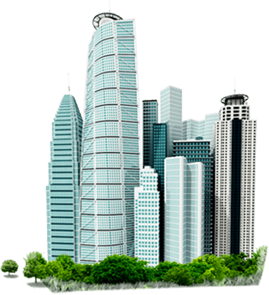 Edificios Abstractos Png (392x430), Png Download