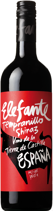 Elefante Tempranillo Shiraz (350x700), Png Download