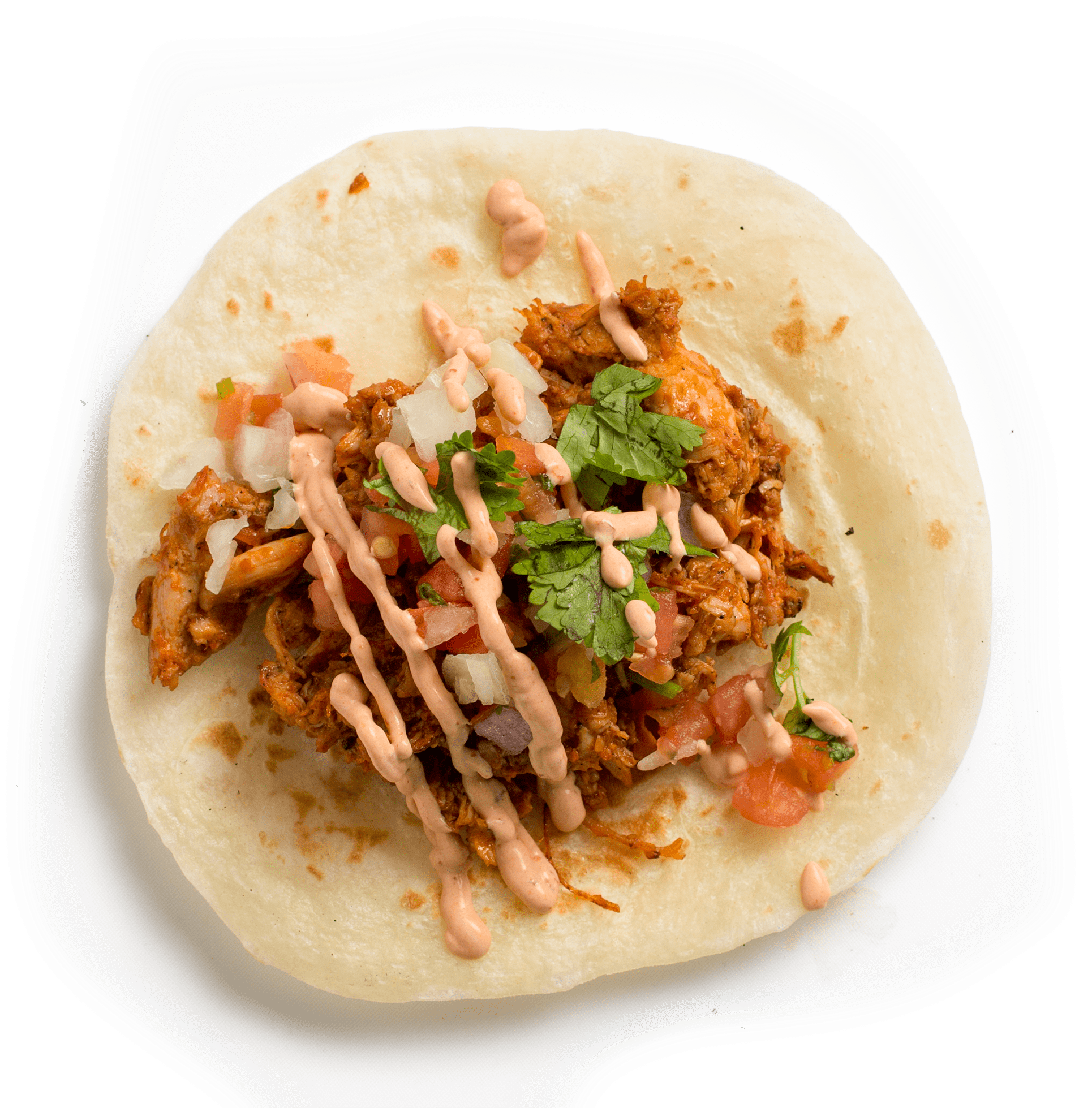 Grilled Shrimp - Korean Taco (1945x2421), Png Download