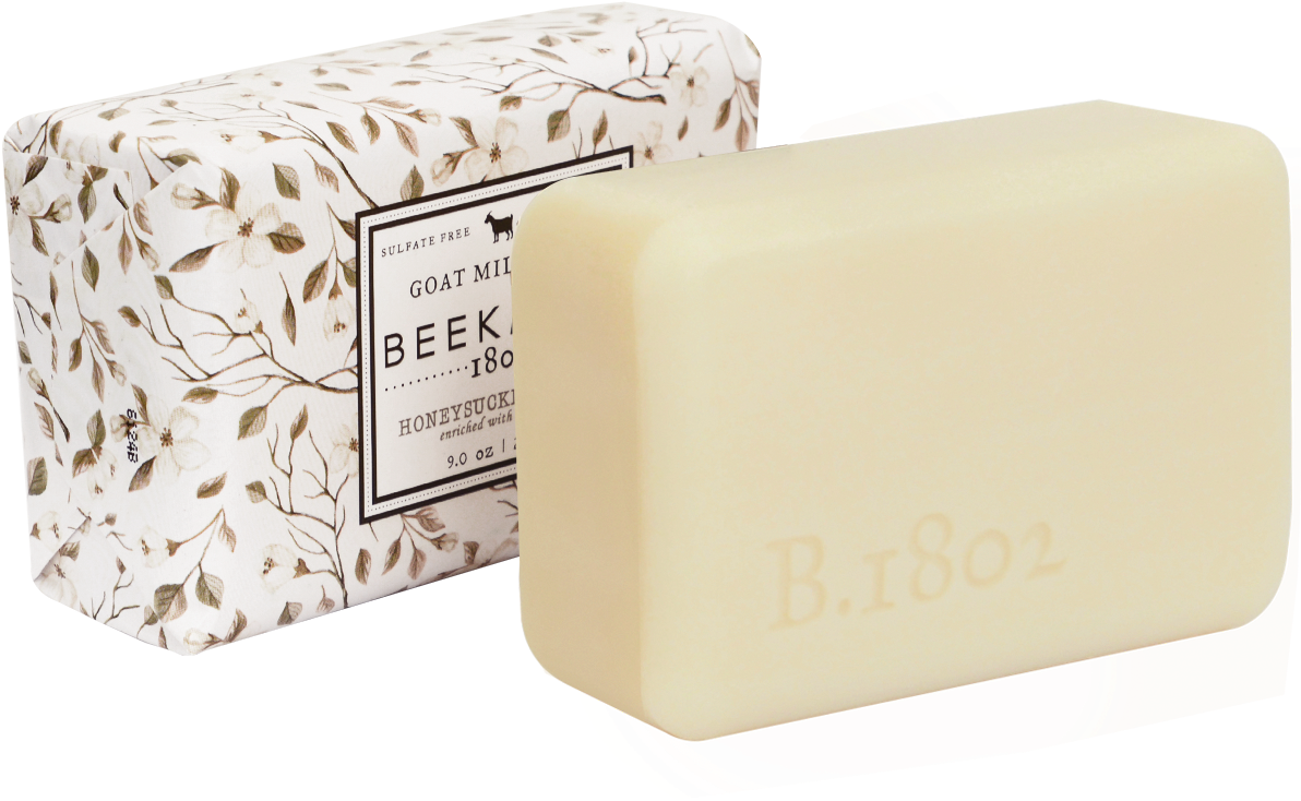 Honeysuckle Moss Goat Milk Bar Soap 9 Oz - Beekman 1802 Llc (1200x1200), Png Download