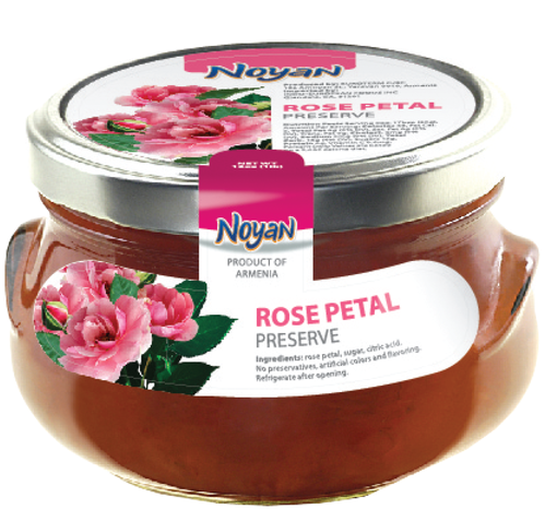 Noyan Rose Petal Preserves 1 Lb. 100% Organic. Armenia (500x500), Png Download