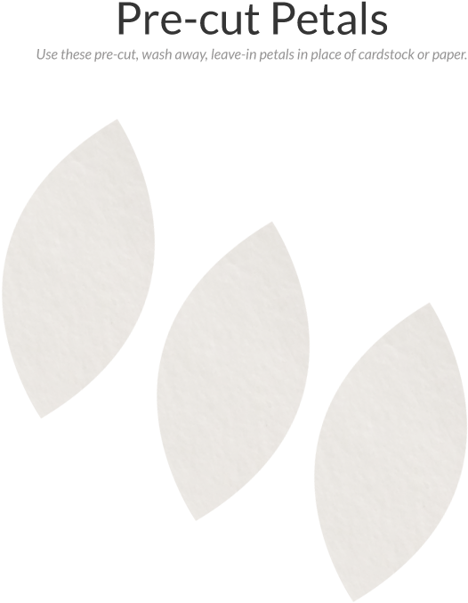 Pre-cut Petal Stabilizer - Mexican Pinyon (800x800), Png Download