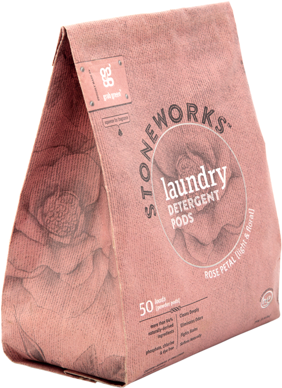 Stoneworks Laundry Detergent Pods Rose Petal - Laundry (800x800), Png Download