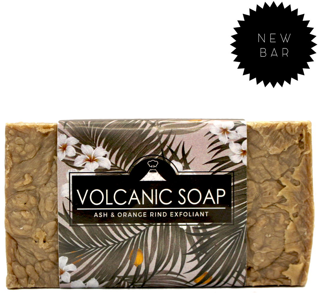 Volcanic Body Bar - Rad Soap Co. Volcanic Soap - Ash & Orange Rind (1280x1280), Png Download