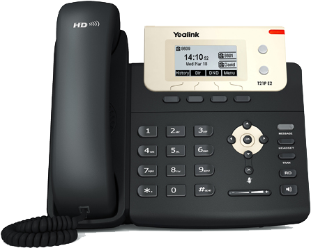 Sip T21p E2 - Yealink Sip-t21p E2 Voip Phone (504x504), Png Download