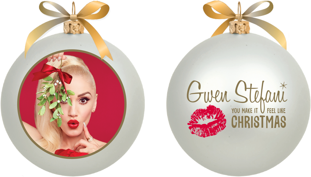 Mistletoe Ornament - Gwen Stefani - Gwen Stefani - You Make It Feel Like Christmas (target (1200x1200), Png Download