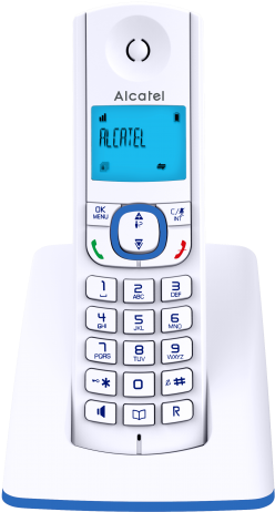 Alcatel F530 And F530 With Answering Machine - Alcatel F530 (343x517), Png Download