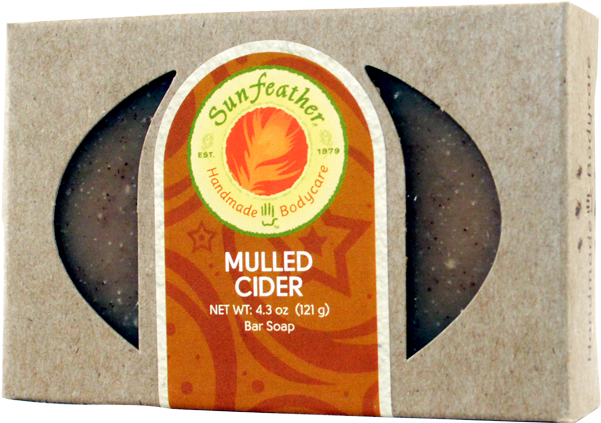 Sun Feather Mulled Cider Soap Bar-4 - Sunfeather - Bar Soap Vanilla Almond Oatmeal - 130ml (650x650), Png Download
