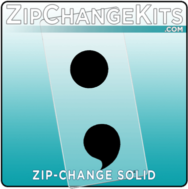 Picture Of Zip Solid 4" Semicolon - Ampersand (415x415), Png Download