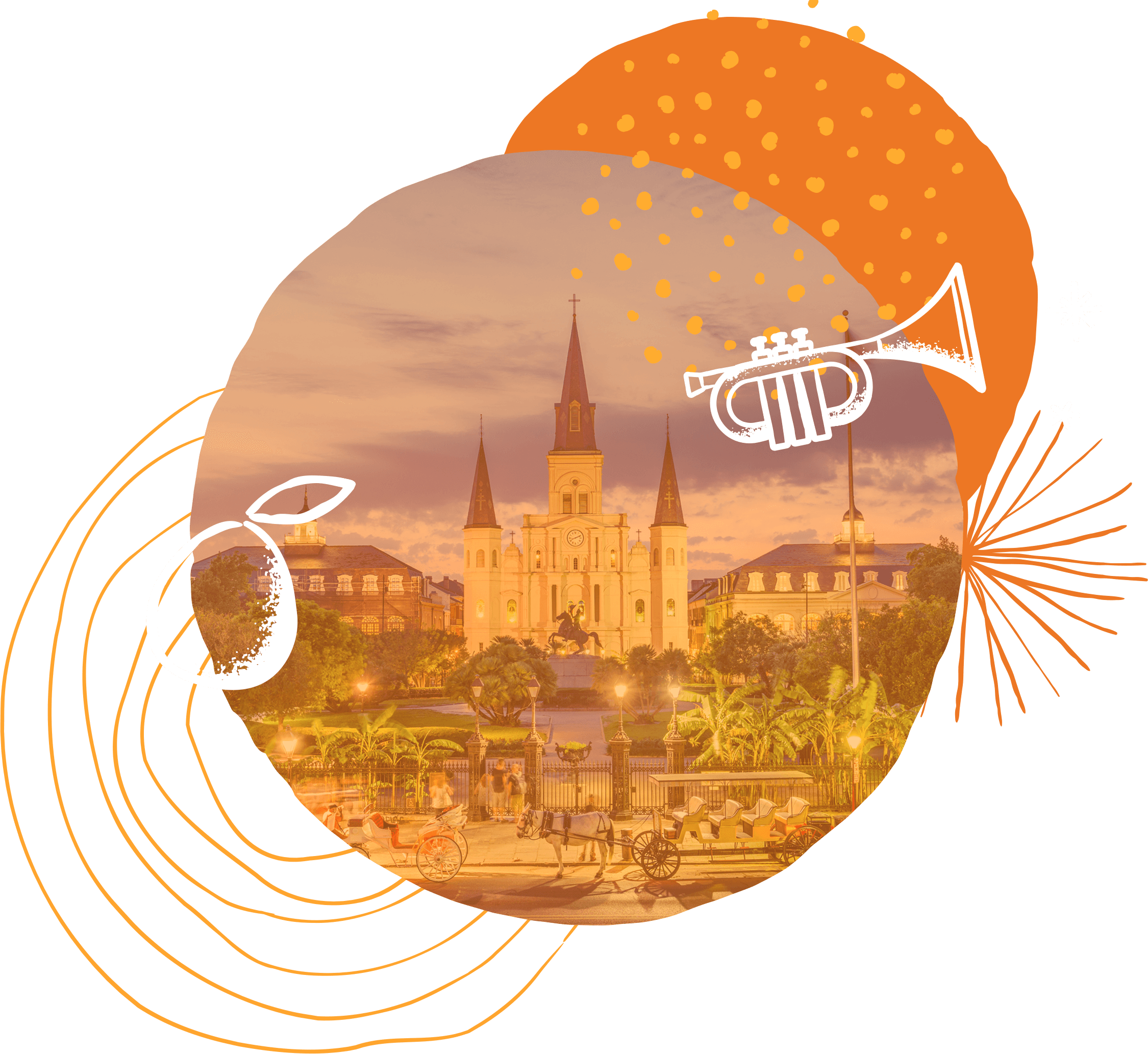 New Orleans (2250x2066), Png Download