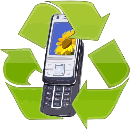 Chances Are You Have An Old Cell Phone Lying Around - Mobile Phone Recycling Service (500x500), Png Download