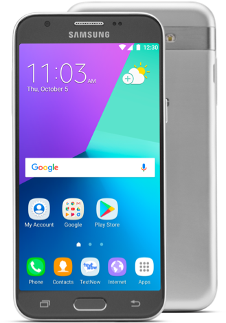 Samsung Galaxy J3 (340x590), Png Download