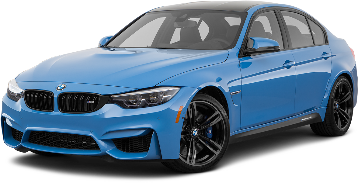 2018 Bmw 3-series - 2018 Bmw M3 Blue (1280x902), Png Download