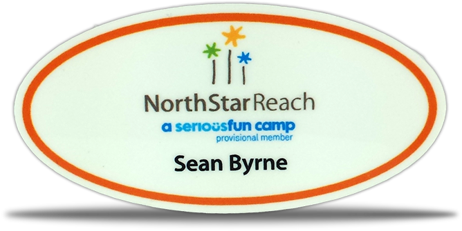 Full Color Oval Nametag - Syngenta (713x499), Png Download