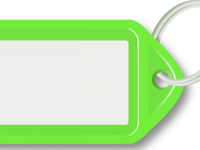Tag Clip Art (640x480), Png Download