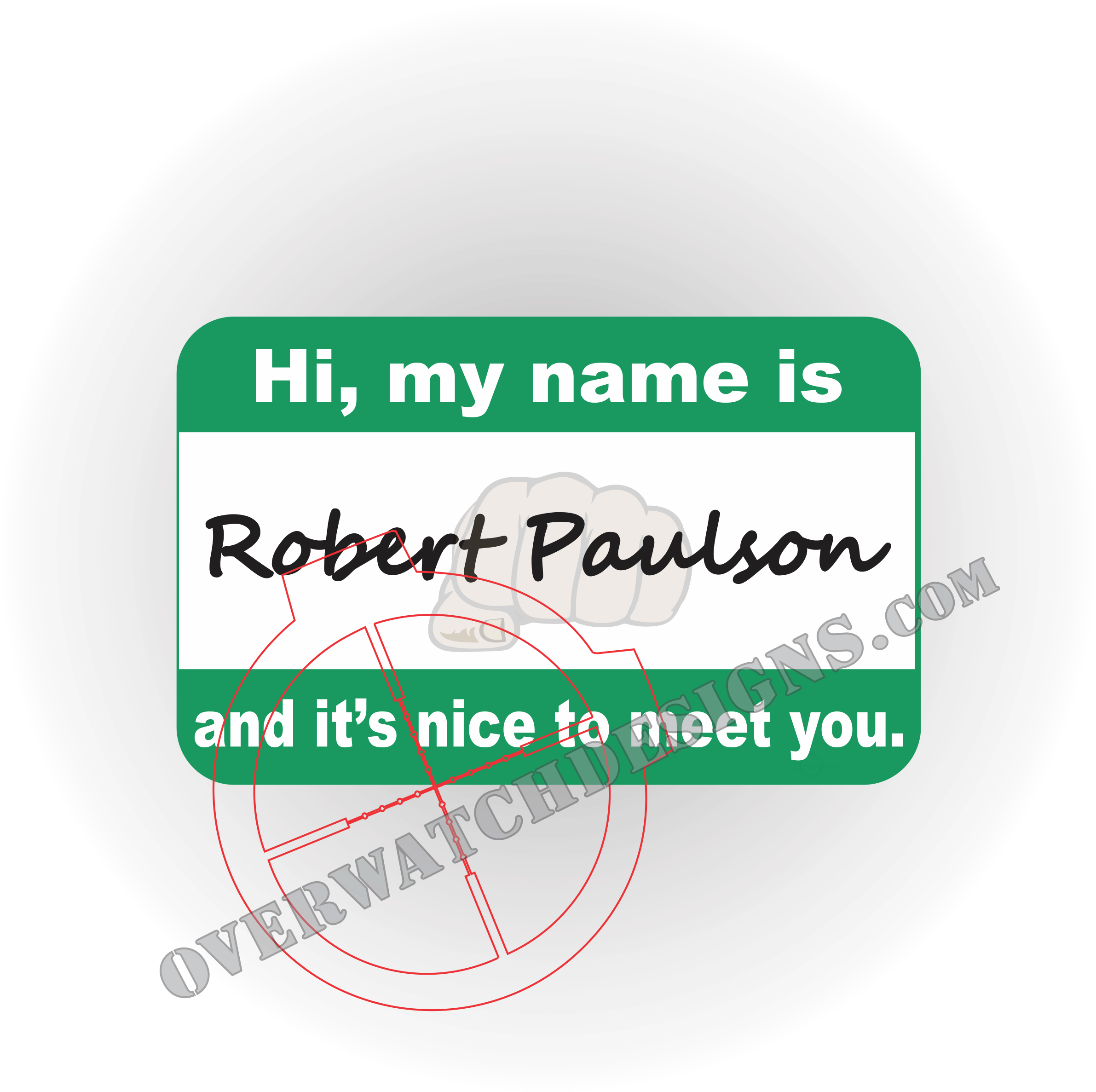Hello My Name (2472x2479), Png Download