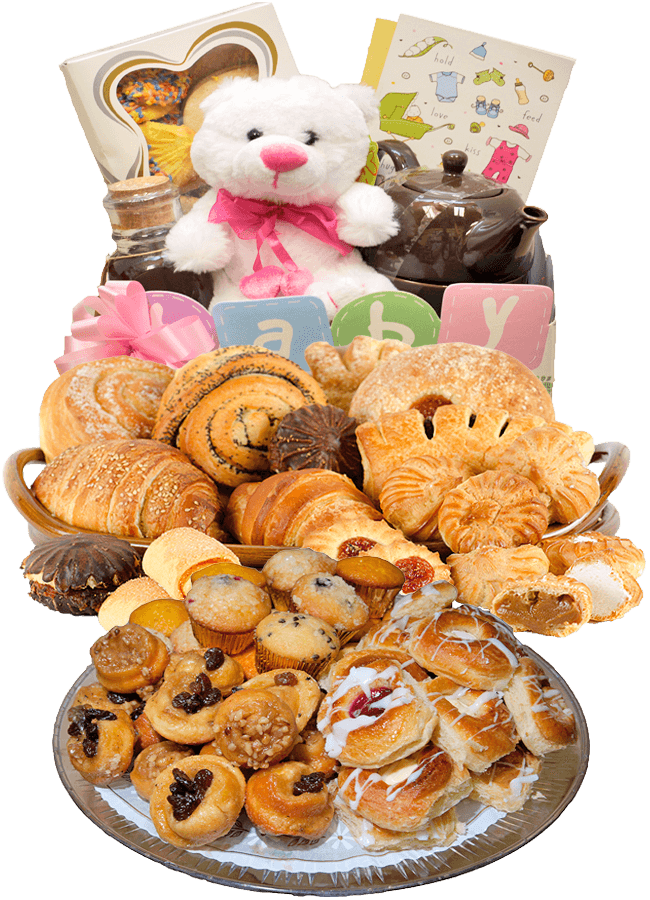 Trays, Gift Baskets, Baked Goods & More - Bánh (650x900), Png Download