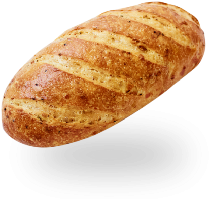 Garlic Cheddar Sourdough Vienna - Bake Items Png (583x400), Png Download