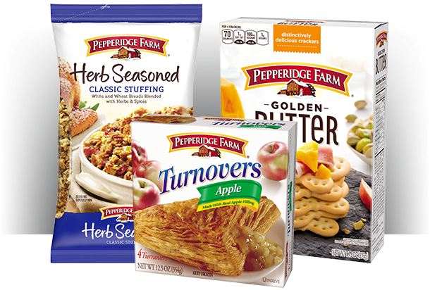 Hero Background - Campbells Pepperidge Farm Apple Turnover - Puff Pastry (610x412), Png Download