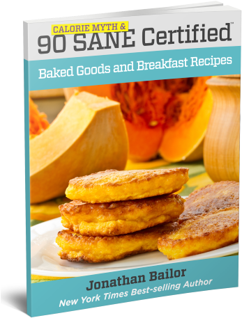 90 Calorie Myth And Sane Certified Baked Goods And (350x463), Png Download